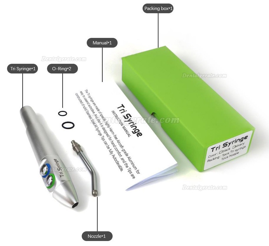Dentale Multifunktionsspritze Dental MF-Spritzen